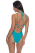 Luli Fama Luli Chic V-neck One Piece Bodysuit